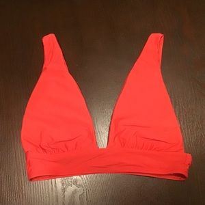 GIANNI BINI Red Bikini Top Small